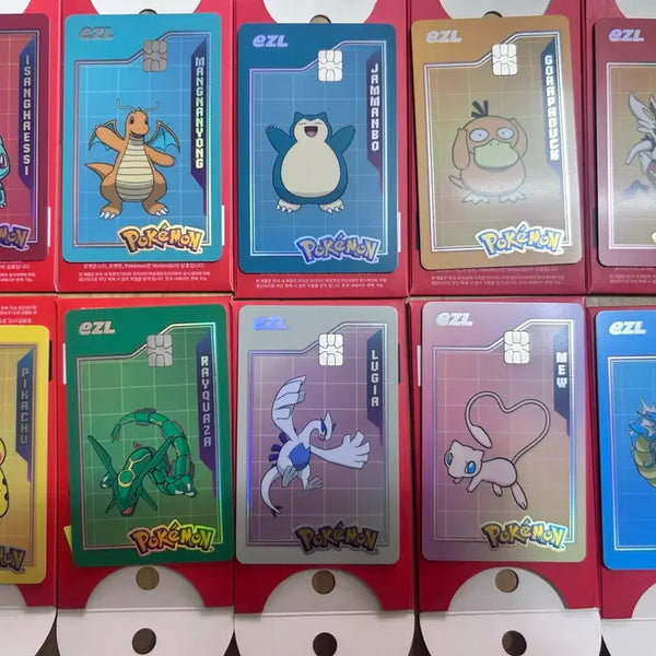 [BUNJANG] Pokemon I'sl Transportation Card Set / 포켓몬 이즐 교통카드
