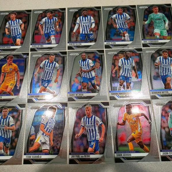 [BUNJANG] 24-25 Panini Prizm Brighton Base Set Trading Cards / 24-25 파니니 프리즘 브라이튼 베이스랏 판매합니다