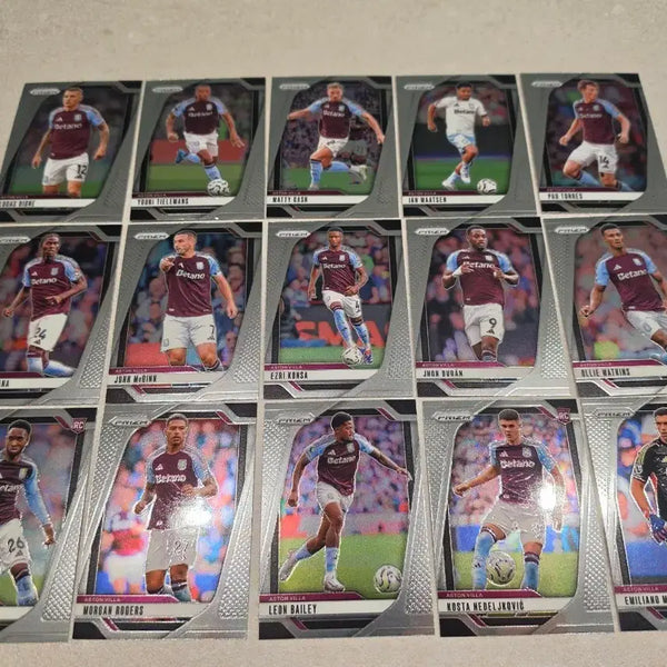[BUNJANG] 24-25 Panini Prizm Aston Villa Base Set Football Cards / 24-25 파니니 프리즘 아스톤빌라 베이스랏 판매합니다