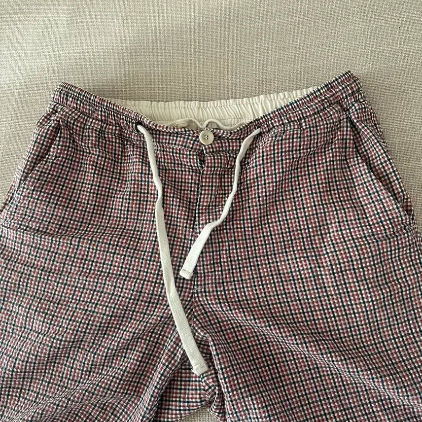 [BUNJANG] Italian Check Pattern Shorts / 이탈리아반바지