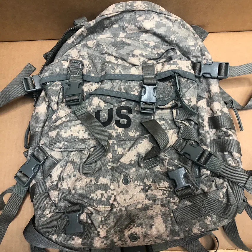 [BUNJANG] US Military ACU 3-Day Assault Backpack Complete Set (New Condition) / 하루세일상품 19. [미군정품/새상품급] 몰리2 ACU 3일 작전용 어설트 백팩 완전 세트 (내부코팅 완벽/반품불가)199