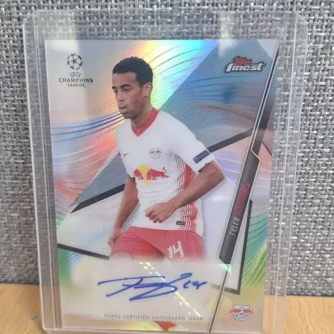 [BUNJANG] Topps Finest Tyler Adams Auto Autograph Card / 탑스파이니스트 테일러 아담스 오토