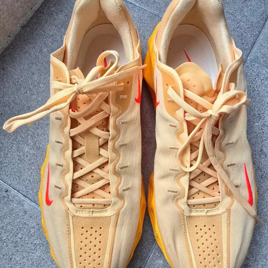 [BUNJANG] Nike Air VaporMax Beige/Orange / 나이키 아바로버 275 베이지/오렌지