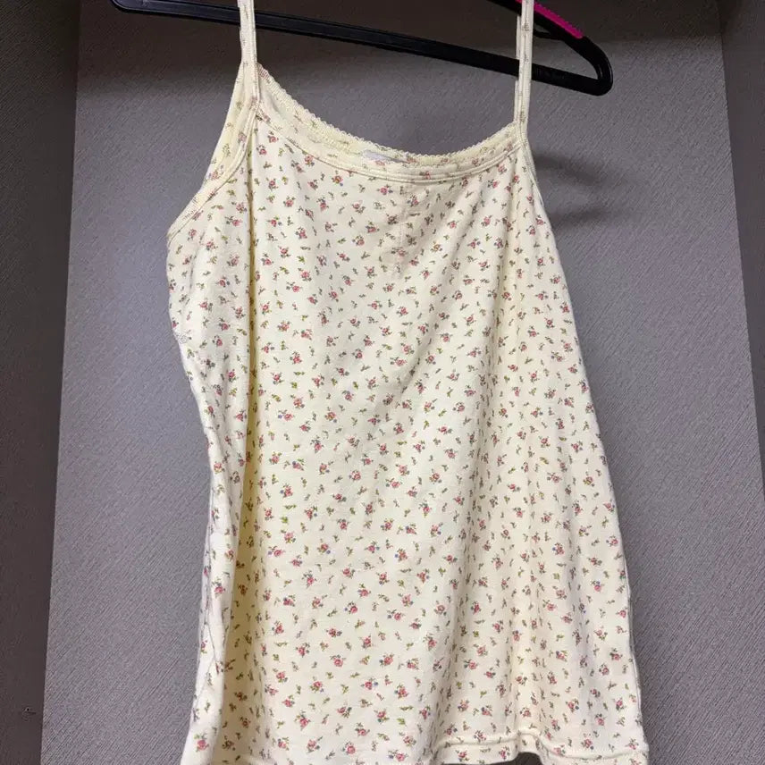 [BUNJANG] Vintage Floral Camisole Mori Girl Style / 플라워 잔꽃 나시 빈티지 하구미 모리걸 코코모리 와이즈걸 카라하나 스즈코 선가든파티
