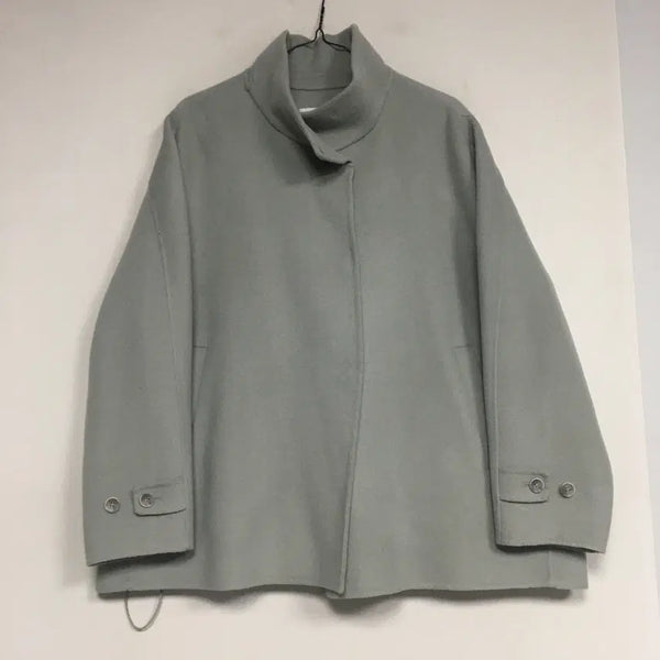 [BUNJANG] Balenciaga High Neck Handmade Wool Jacket / 발렌시아 하이넥 핸드메이드 울 자켓 F