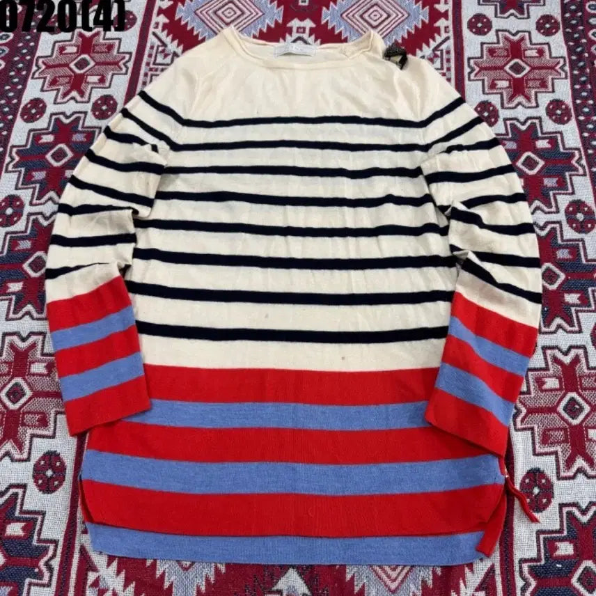 [BUNJANG] Mine Stripe Knit 0720 / 한섬 마인 스트라이프 니트 0720