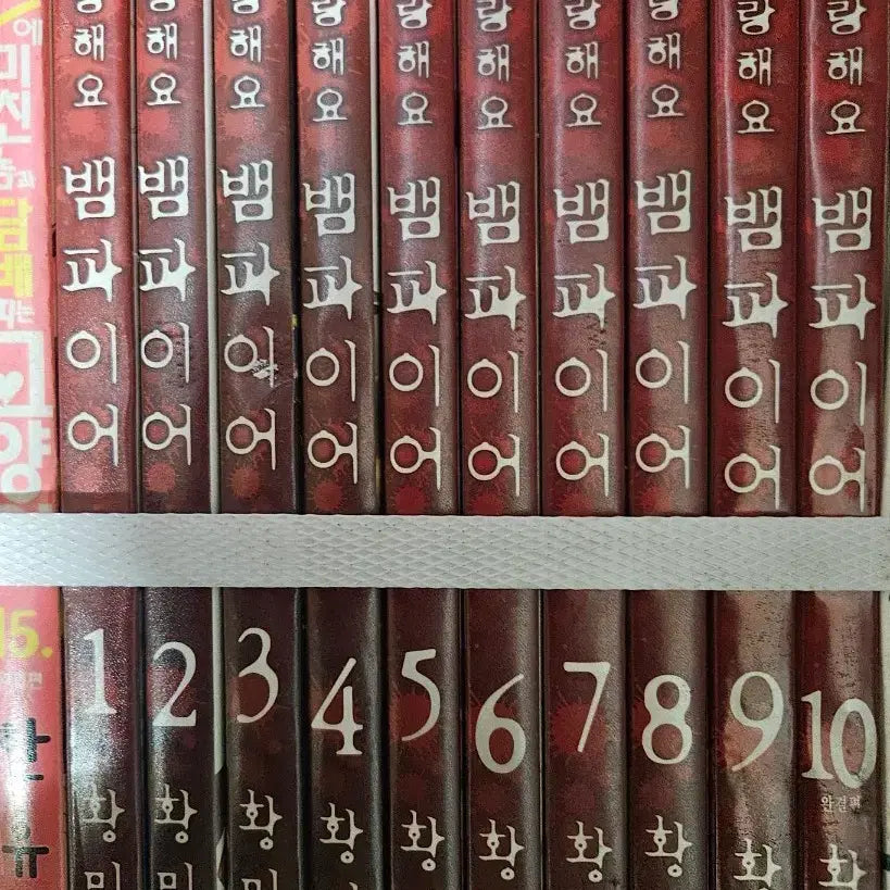 [BUNJANG] Saranghaeyo Vampire Complete Set (Volumes 1-10) / 사랑해요뱀파이어1-10완