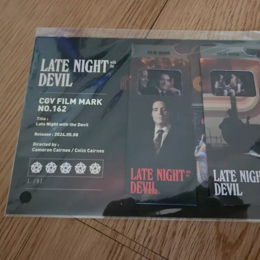 [BUNJANG] Demon's Talk Show Film Mark / 악마와의 토크쇼 필름마크