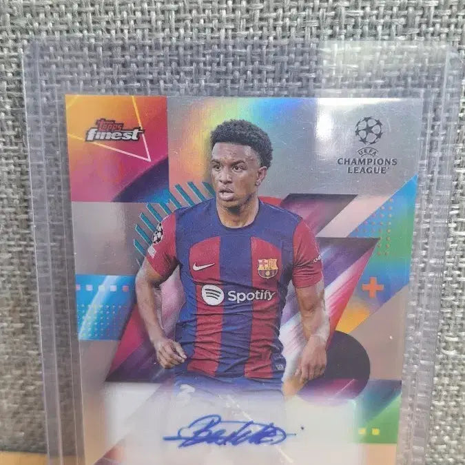 [BUNJANG] Topps Finest Alejandro Balde Auto Card / 탑스파이니스트 발데 오토