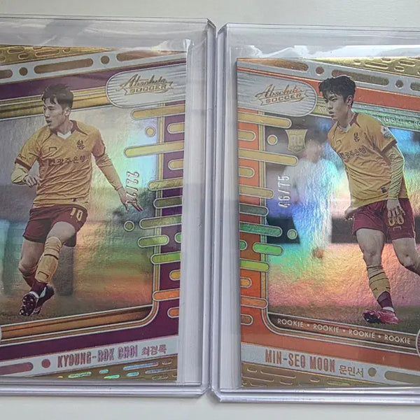 [BUNJANG] 2025 Panini K League Absolute Gwangju Limited Edition Cards / 2025 파니니 K리그 앱솔루트 광주 (한정 랏)