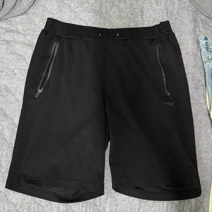 [BUNJANG] Jeep Men's Shorts Black / 지프 남성 반바지 블랙