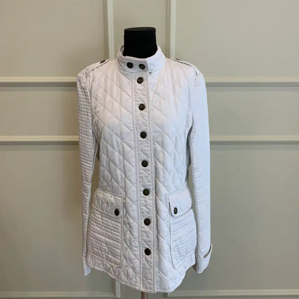 [BUNJANG] Burberry White Jacket / 267002174 BURBERRY  CLOTHES JACKET WHITE