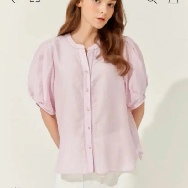 [BUNJANG] Atelier Vanessa Bruno Shirring Detail Blouse / 아떼 바네사브루노 블라우스