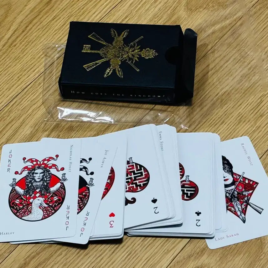 [BUNJANG] The Favourite: Queen's Woman Limited Edition Trump Card Set / 더 페이버릿: 여왕의 여자 한정판 트럼프 카드 세트