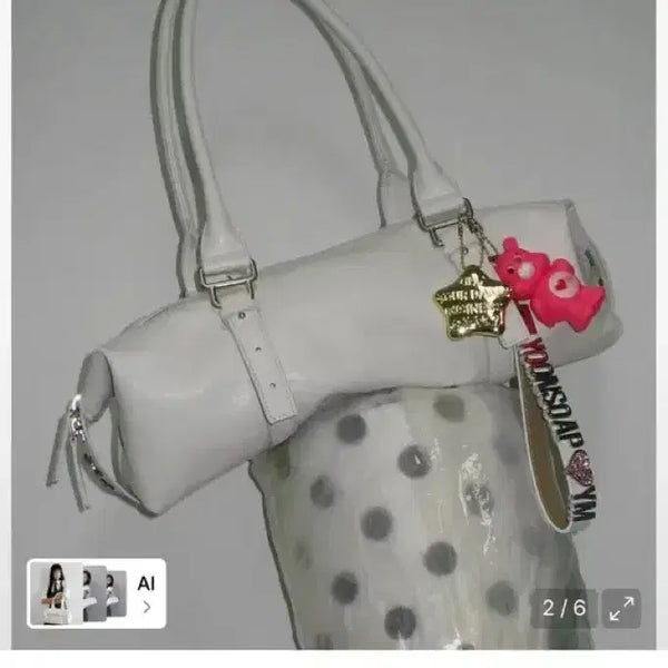 [BUNJANG] Yeomim Yoonbinu Pillow Bag Cream / [새상품]여밈 윤비누 필로우백 크림 pillow bag