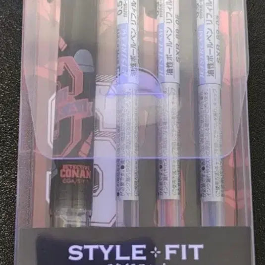 [BUNJANG] Detective Conan Shuichi Akai Style Fit Ballpoint Pen Set / 명탐정코난 아카이 슈이치 스타일핏 볼펜