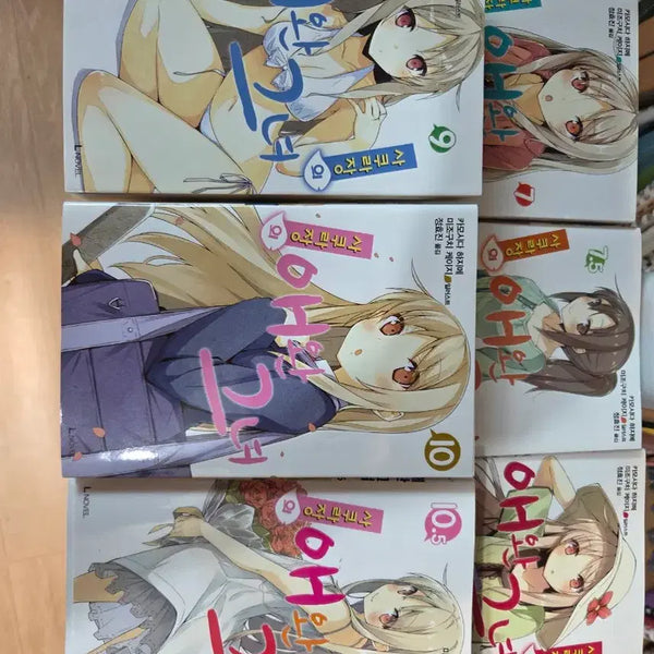 [BUNJANG] The Pet Girl of Sakurasou Manga Volumes 7-10.5 / 사쿠라장의 애완그녀