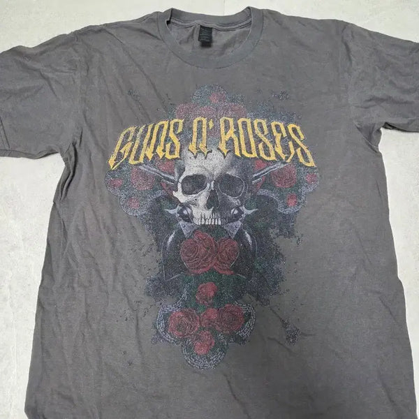 [BUNJANG] Guns N' Roses Band Graphic T-Shirt / [빈티지] 건즈앤로지스(Guns N' Roses) 밴드 그래픽 반팔티