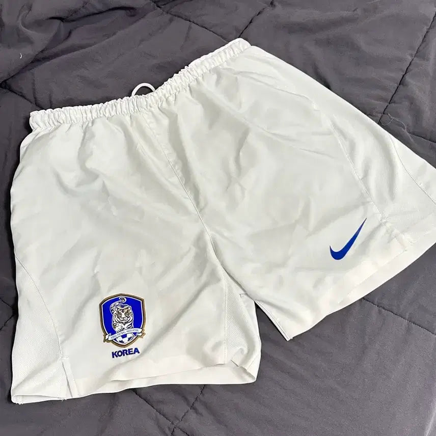 [BUNJANG] Nike Baekho National Team Shorts Large White / 나이키 백호 국대 반바지 라지 화이트