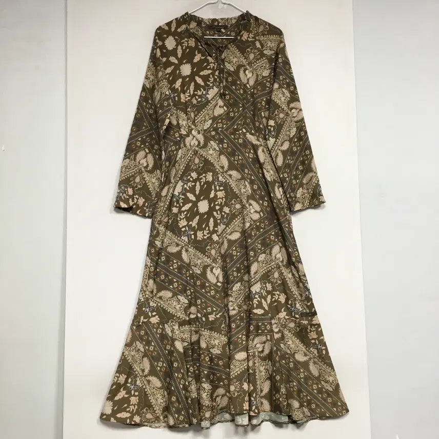 [BUNJANG] Thursday Island Paisley Flare Dress S / 써스데이아일랜드 페이즐리 플레어 원피스 S