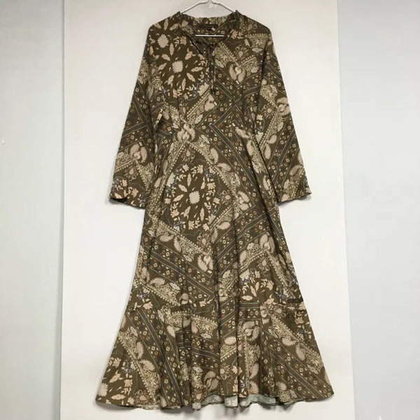 [BUNJANG] Thursday Island Paisley Flare Dress S / 써스데이아일랜드 페이즐리 플레어 원피스 S