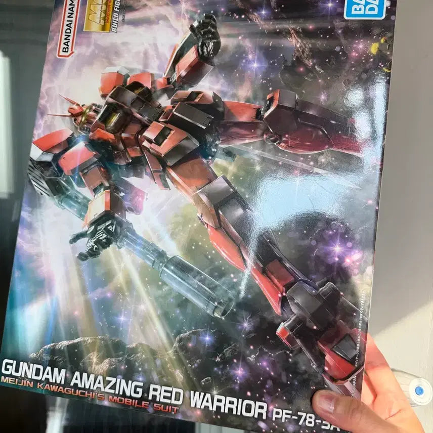 [BUNJANG] Bandai MG Gundam Amazing Red Warrior Plastic Model Kit / 반다이 MG 건담 어메이징 레드 워리어