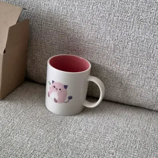 [BUNJANG] MapleStory NeKoJe Pink Bean Mug Cup / 메이플스토리 네코제 핑크빈 머그컵