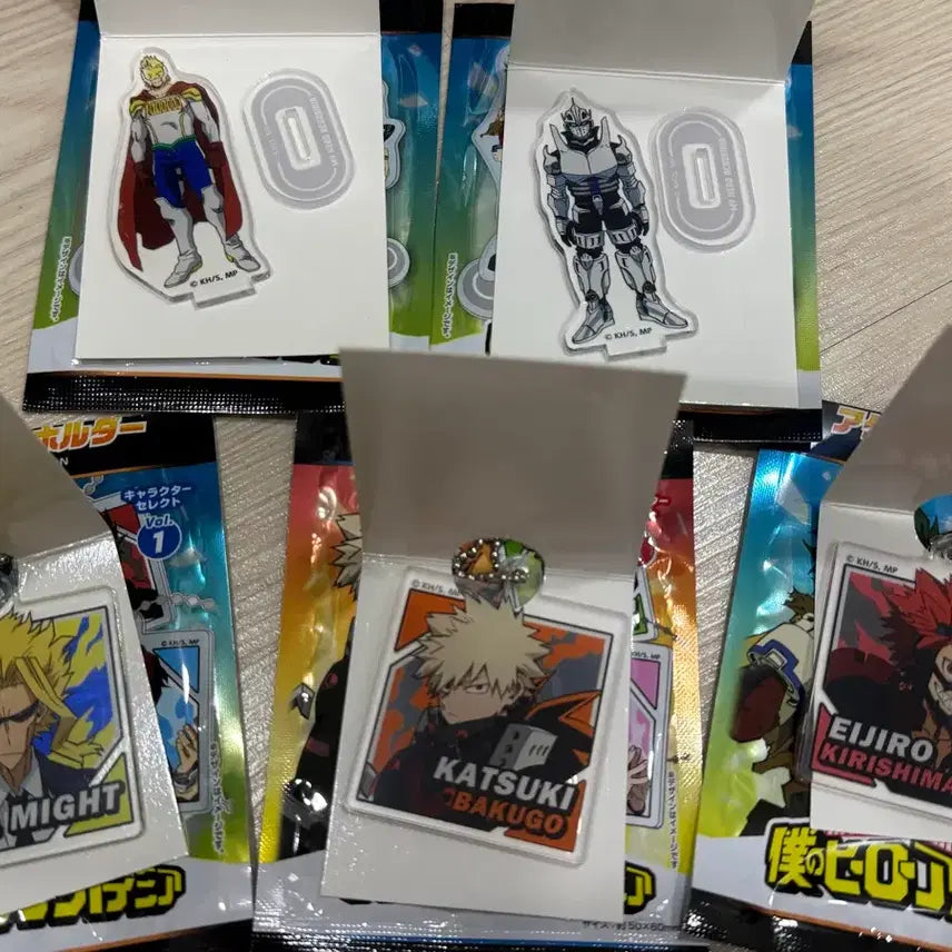[BUNJANG] My Hero Academia Daiso All Might Bakugo Kirishima Bundle Set / 나히아 히로아카 다이소 올마이트 바쿠고 키리시마 일괄