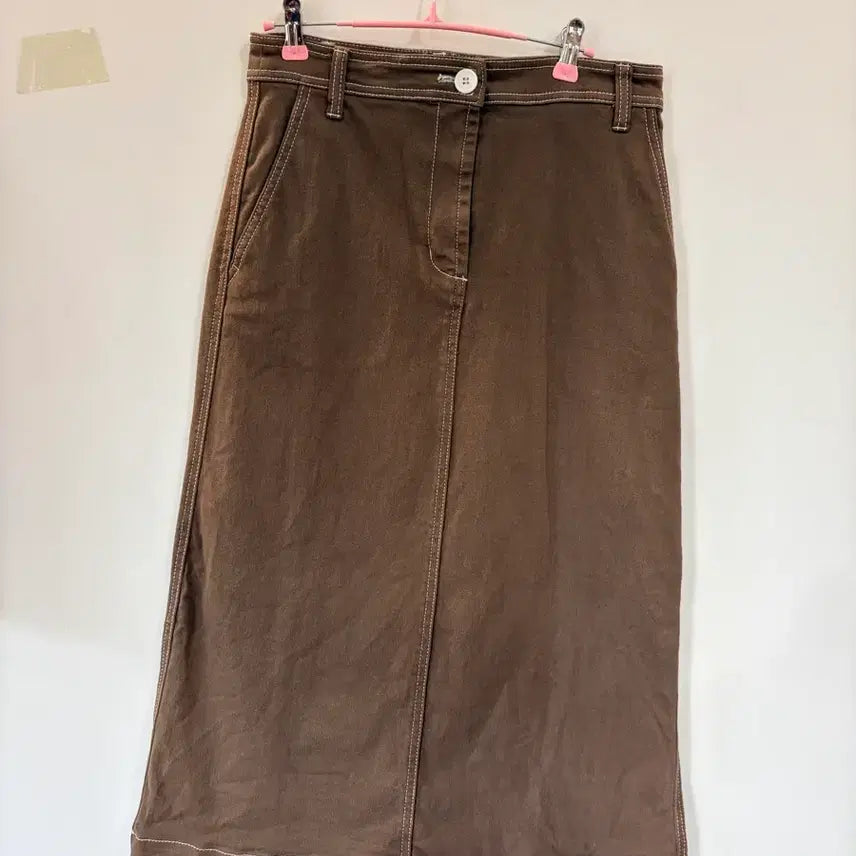 [BUNJANG] Studio Tomboy Brown Long Skirt / 스튜디오톰보이 갈색 스커트