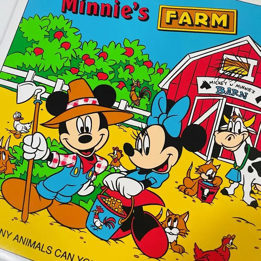 [BUNJANG] Disney Mickey & Minnie Table Mat / 디즈니 미키미니 테이블매트