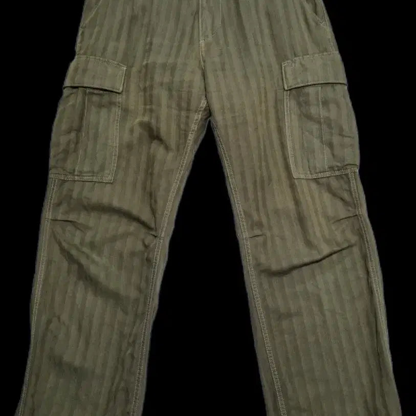 [BUNJANG] United Arrows HBT Herringbone Cargo Pants / 유나이티드 애로우즈 HBT 해링본 카고 팬츠