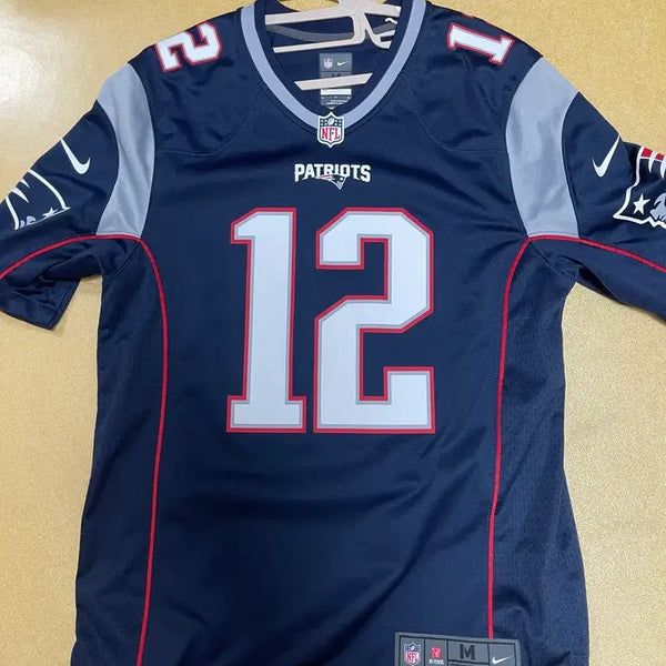 [BUNJANG] New England Patriots Tom Brady #12 Replica Jersey (M) / 뉴잉글랜드 패트리어츠 12번 톰 브래디 M사이즈