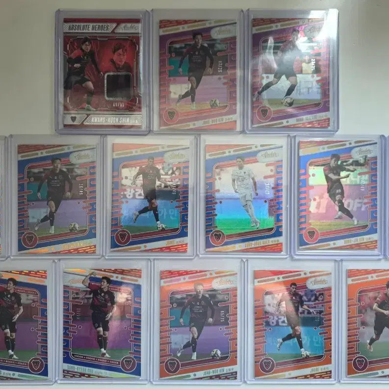 [BUNJANG] 2025 Panini K League Absolute Trading Card Set (Relic/Limited) / 2025 파니니 K리그 앱솔루트 포항 (렐릭/한정 랏)