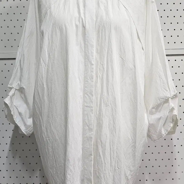 [BUNJANG] NOCOCHIC Women's Loose Fit White Shirt / 노코시크 NOCOCHIC 화이트셔츠 여성 루즈핏셔츠