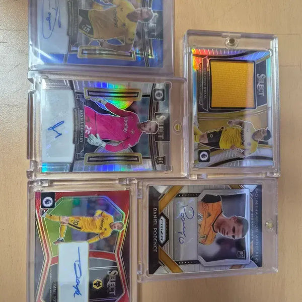 [BUNJANG] Wolverhampton Wanderers Auto Patch Card Set / 울버햄튼 오토 패치 카드