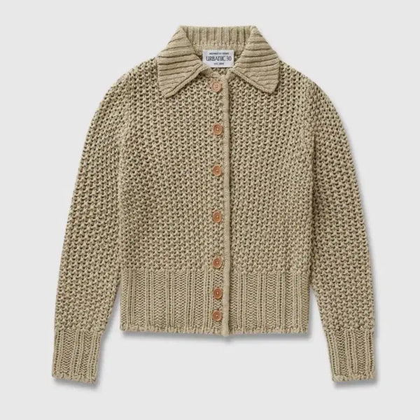 [BUNJANG] URBANIC Yoko Cardigan Khaki / 얼바닉 요코 가디건
