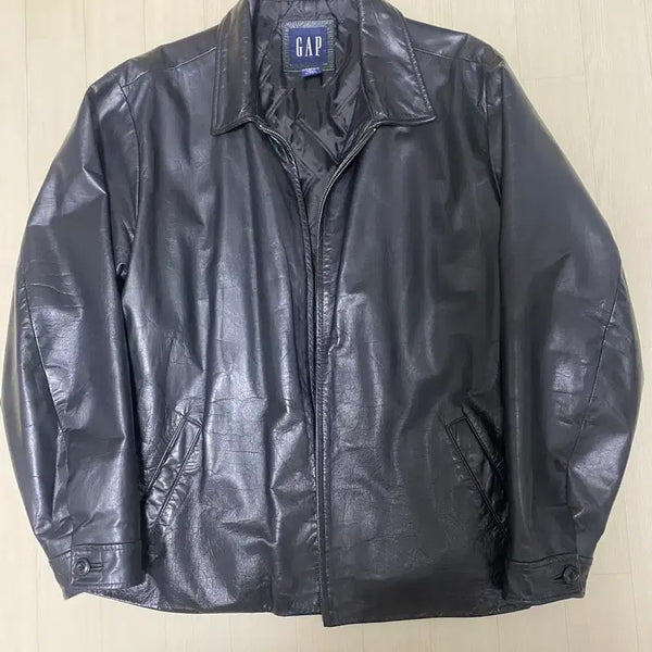 [BUNJANG] GAP Single Leather Jacket / 올드갭 싱글 레더자켓 GAP 뤡코즈 블라인드파일즈