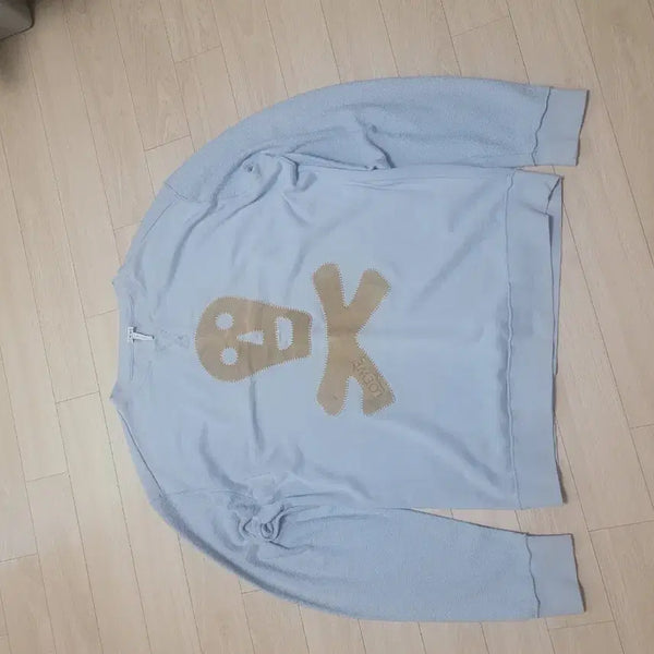 [BUNJANG] Loewe Skull Sweatshirt Blue / 로에베 스컬 맨투맨 블루