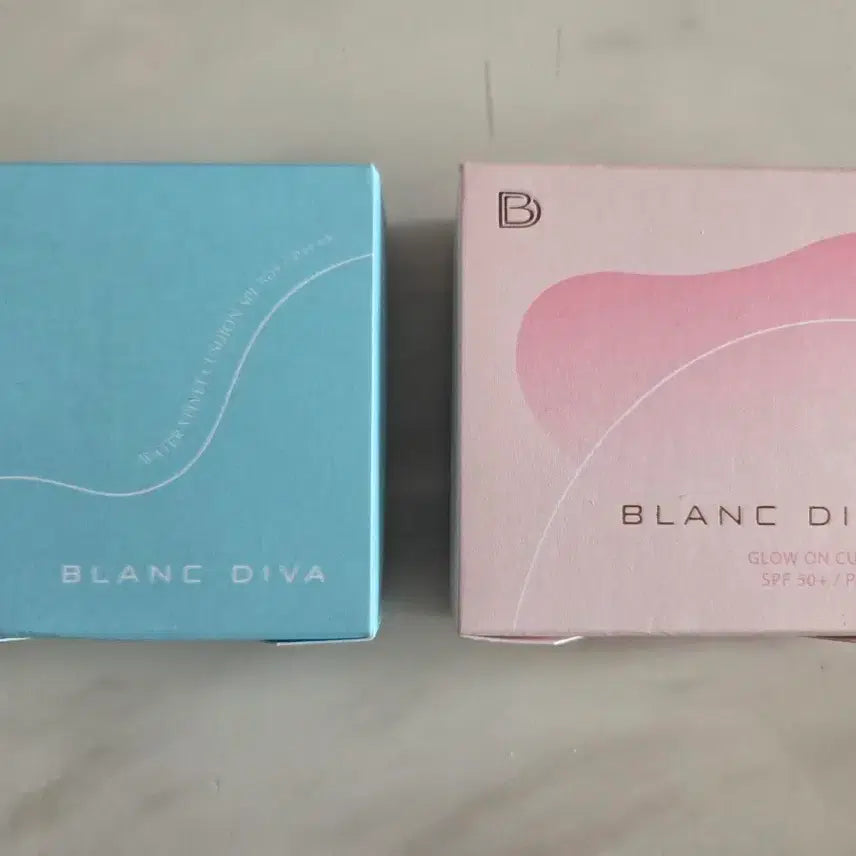[BUNJANG] Blandiva Cushion Duo (Porcelain) / 블랑디바 쿠션 2종(19 포슬린)