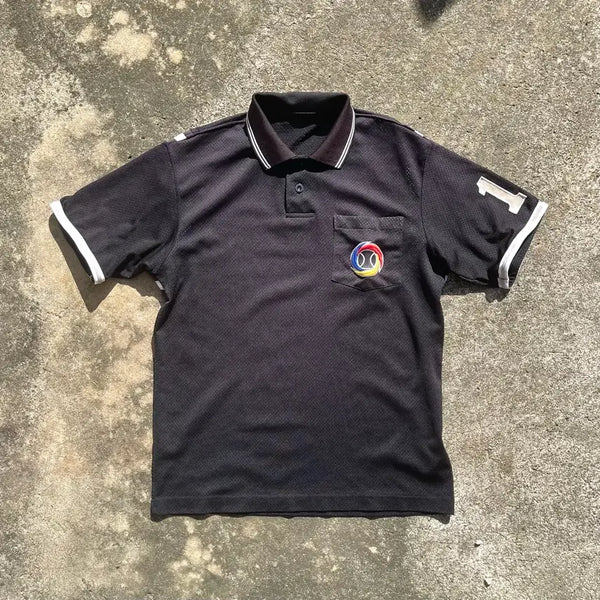 [BUNJANG] KBO Umpire Kara T-Shirt L / KBO 심판 카라 티셔츠 L