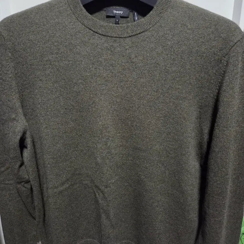 [BUNJANG] Theory Helles Knit Khaki / 띠어리 힐레스 니트 카키