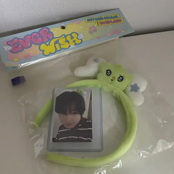 [BUNJANG] NCT WISH Wish Club Sakuraba Hairband Photocard Set / 엔시티 위시 에버랜드 위츄 머리띠 사쿠야