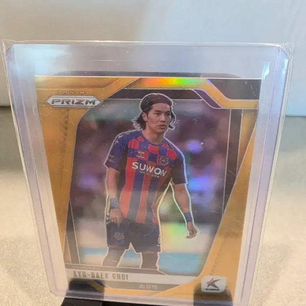 [BUNJANG] K League Prism Suwon FC (Now Cheonan) Choi Gyu-baek Gold Card / K리그 프리즘 수원fc(현 천안) 최규백 골드 판매합니다