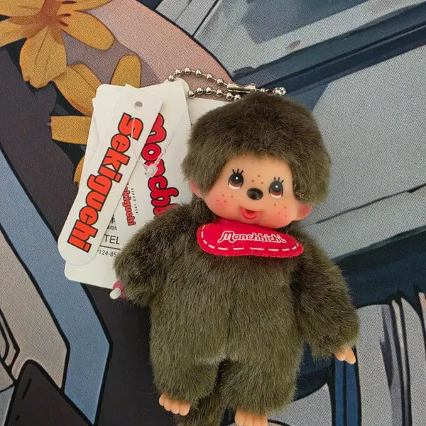 [BUNJANG] Monchhichi Mini Keychain (Monchhichi-kun) / (정품)몬치치 미니 키링 몬치치군