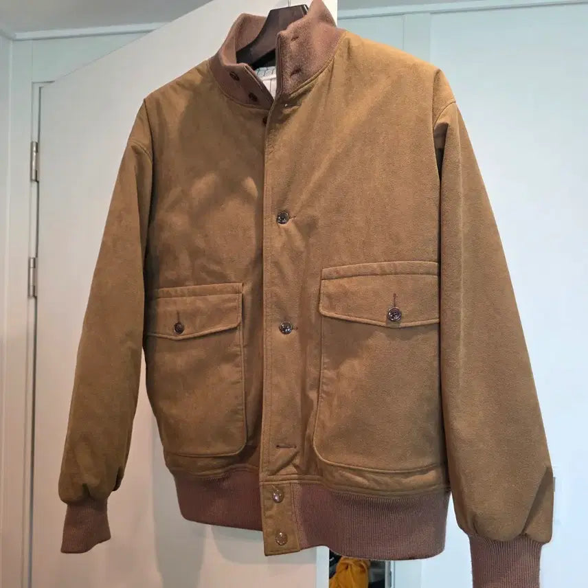 [BUNJANG] nanamica Insulator Crew Jacket Beige / 나나미카 인슐레이터 크루자켓 L