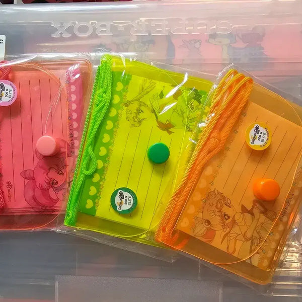 [BUNJANG] Sailor Moon Vintage Memo Pad (Fluorescent) / (고전문구) 세일러문 메모지 형광