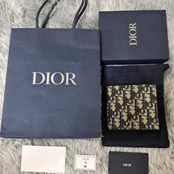 [BUNJANG] Dior Oblique Bifold Wallet / 디올 오블리크 반지갑 S급
