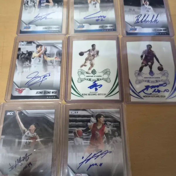 [BUNJANG] KBL Sports Card Patch Auto Sign Card / KBL 스포츠 카드 패치 오토 싸인 카드