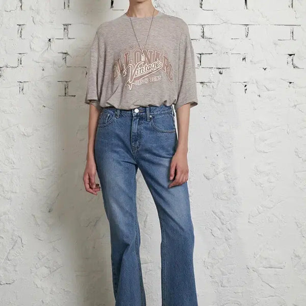 [BUNJANG] Ellenark New Semi Bootcut Denim Pants S / 엘런아크 뉴 세미 부츠컷 데님팬츠 S