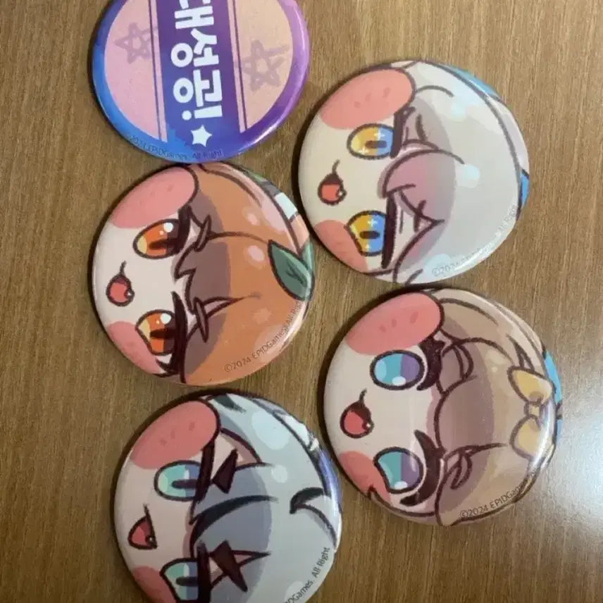 [BUNJANG] Trickster 0.5 Anniversary Can Badge / 트릭컬 0.5주년 캔뱃지 판매합니다